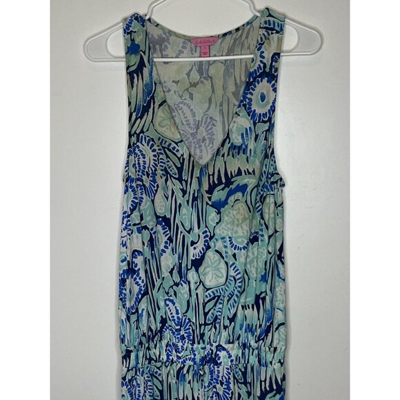 Lilly Pulitzer Breakwater Party Wave Paulina Jumpsuit Size Small - Picture 4 of 9